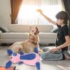 Squeaky Dog Toy Lovely Bite Resistant Interactive Puppy Teething Toys Stuffed Pet Toys Pig