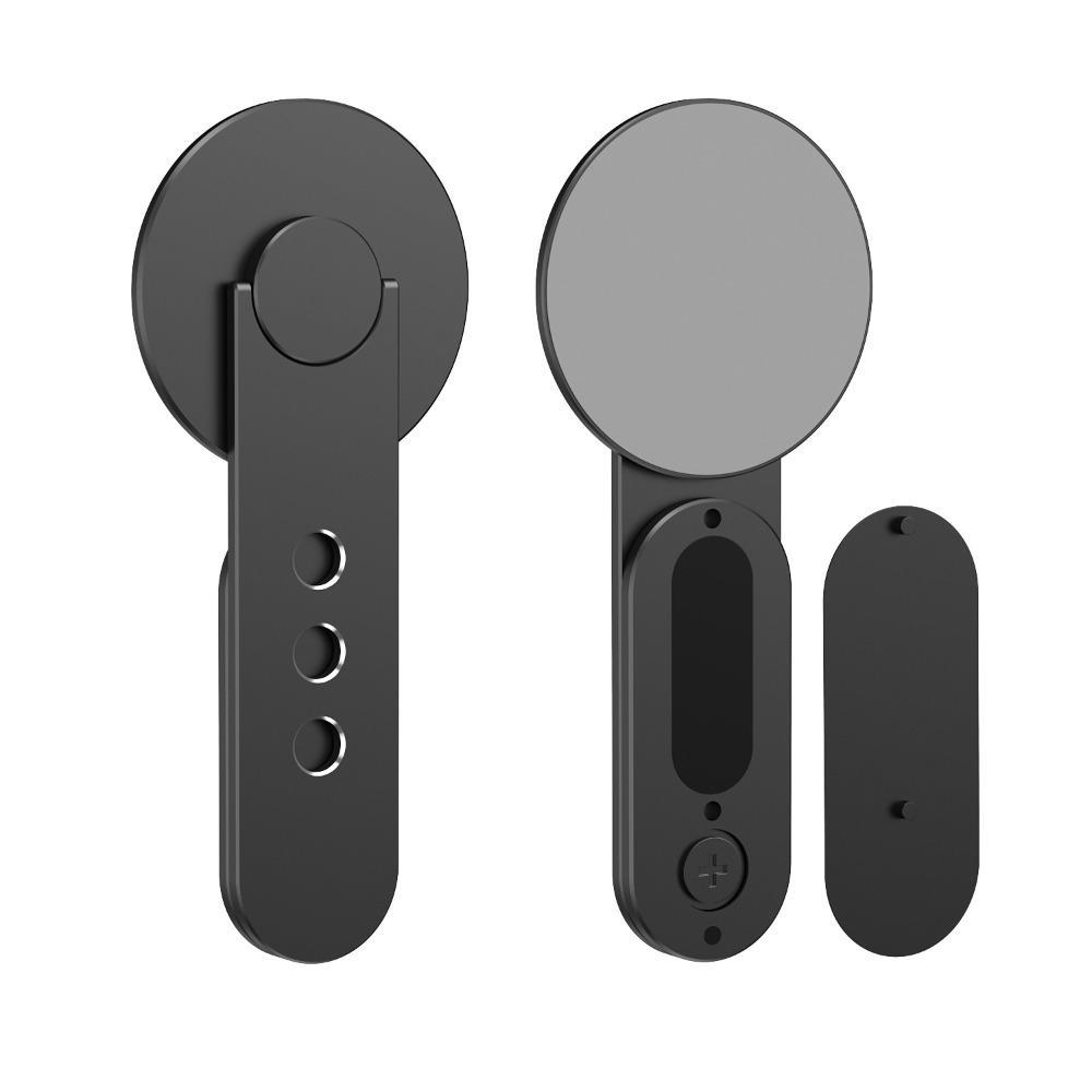 Foldable Extension Bracket Monitor Side Mount Phone Stand Magnetic Phone Holder  for Laptop