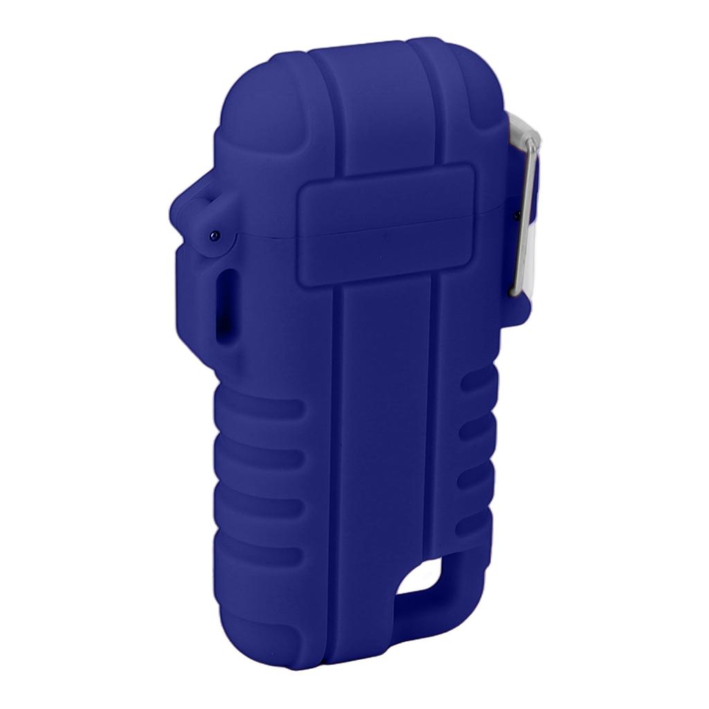 USB Rechargeable Lighter Windproof Dual Arc Lighter Waterproof Flameless Electric Lighter with