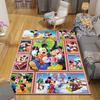 1Pc Mickey Minnie'S Winter Adventure Rug Office Carpet Indoor Outdoor Doormat Nonslip Soft Comfortable Living Christmas Halloween Xmas Gift D924396