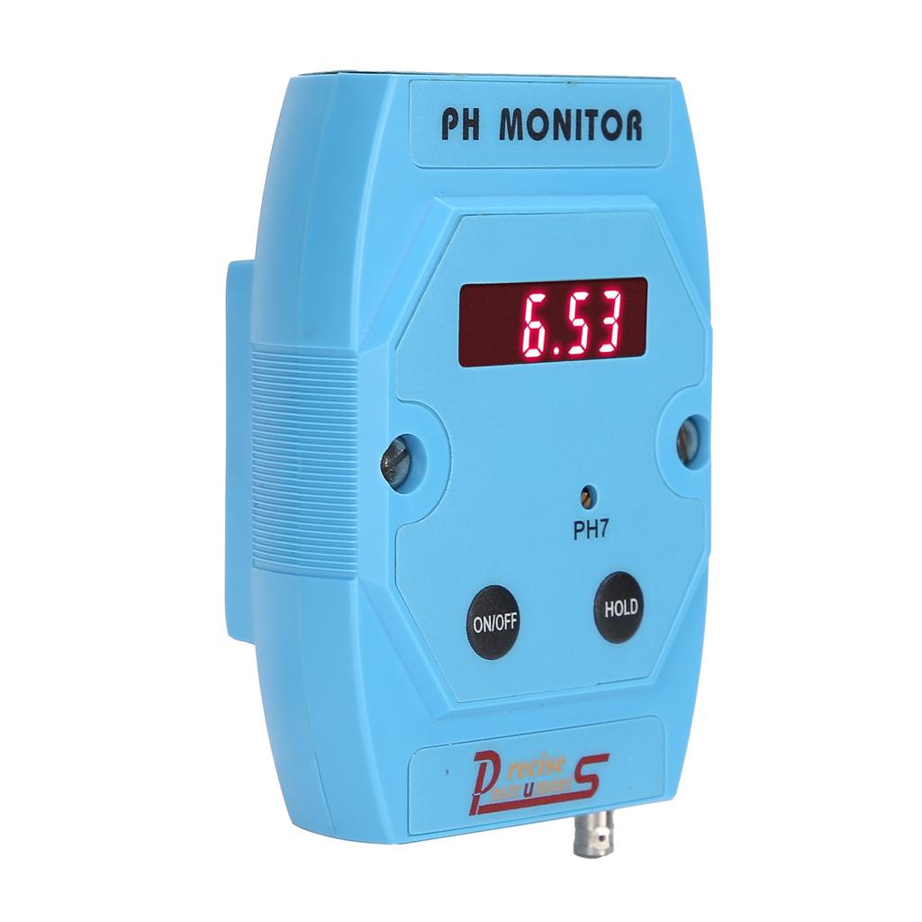 PH-025N On Line Digital PH Monitor Meter Wall Mounted Water Quality Tester   50Hz 19mA