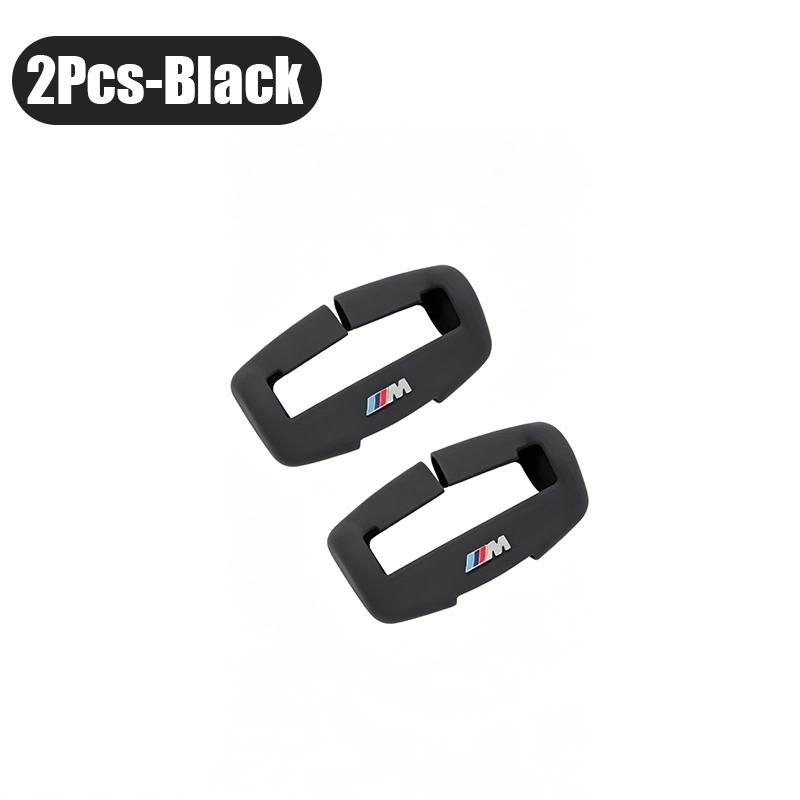 1/2Pcs Silicone Car Seat Belt Buckle Protective Cover Decorative Accessories For BMW E90 G80 M3 G30 M5 F82 F83 F20 F21 G42 F95 M