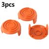 Conveniently Replace Your Spool Cap with 3PCS String Trimmer Spool Cap Cover for WORXWG150 WG151 WG165 WG175 WG180 WG191