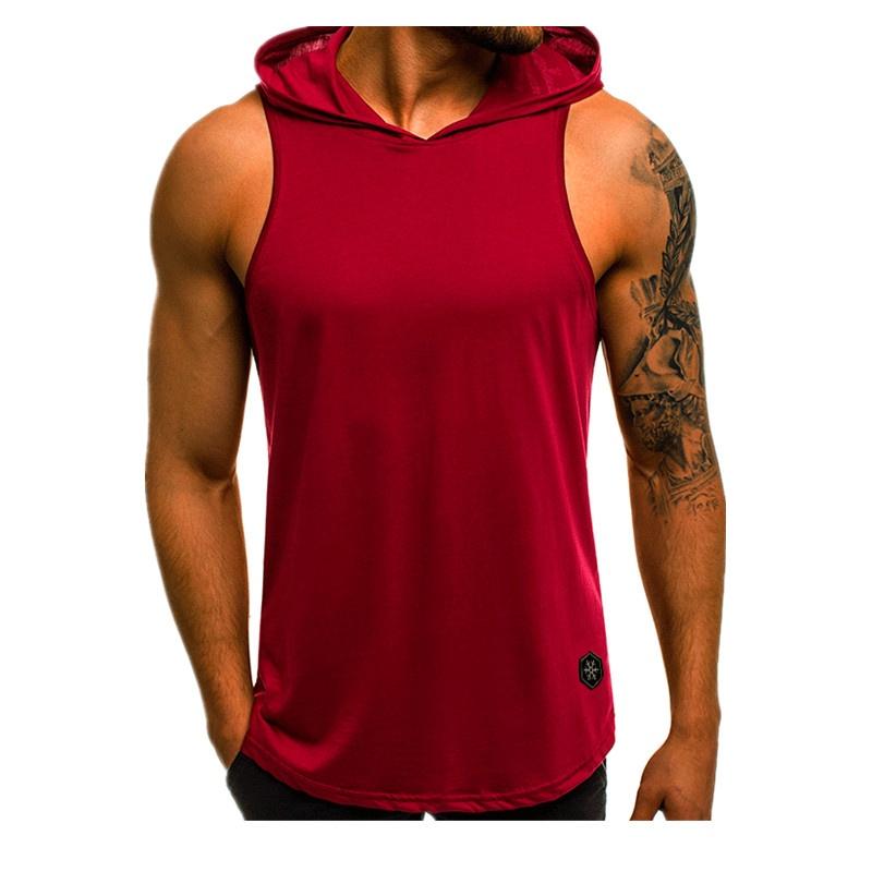 

Men s Summer Fashion Sports Vest, Slim and Breathable Sleeveless Vest S чорний