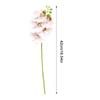 42cm Orchidee Finte Real Touch Fiori Finta Seta Artificiale Fiore di Phalaenopsis Con 5 Fiori Fioriti Per Casa Interno Decorazione Tavolo