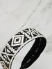 Maia Geometric Pattern Headband - Black A