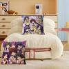 Anime C-CLANNAD Cushion Cover Inches Farmhouse Decor Home Throw Pillow Covers for Couch Decorations