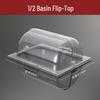 Clear Acrylic Rectangular Buffet & Catering Food Pan