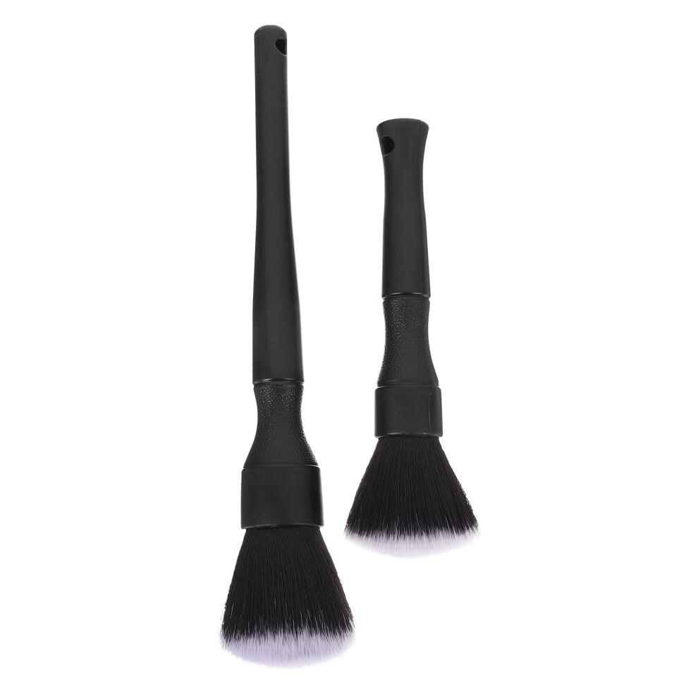 2Pcs Super Fine Detailing Brushes For Car Interior And Dash Dusting