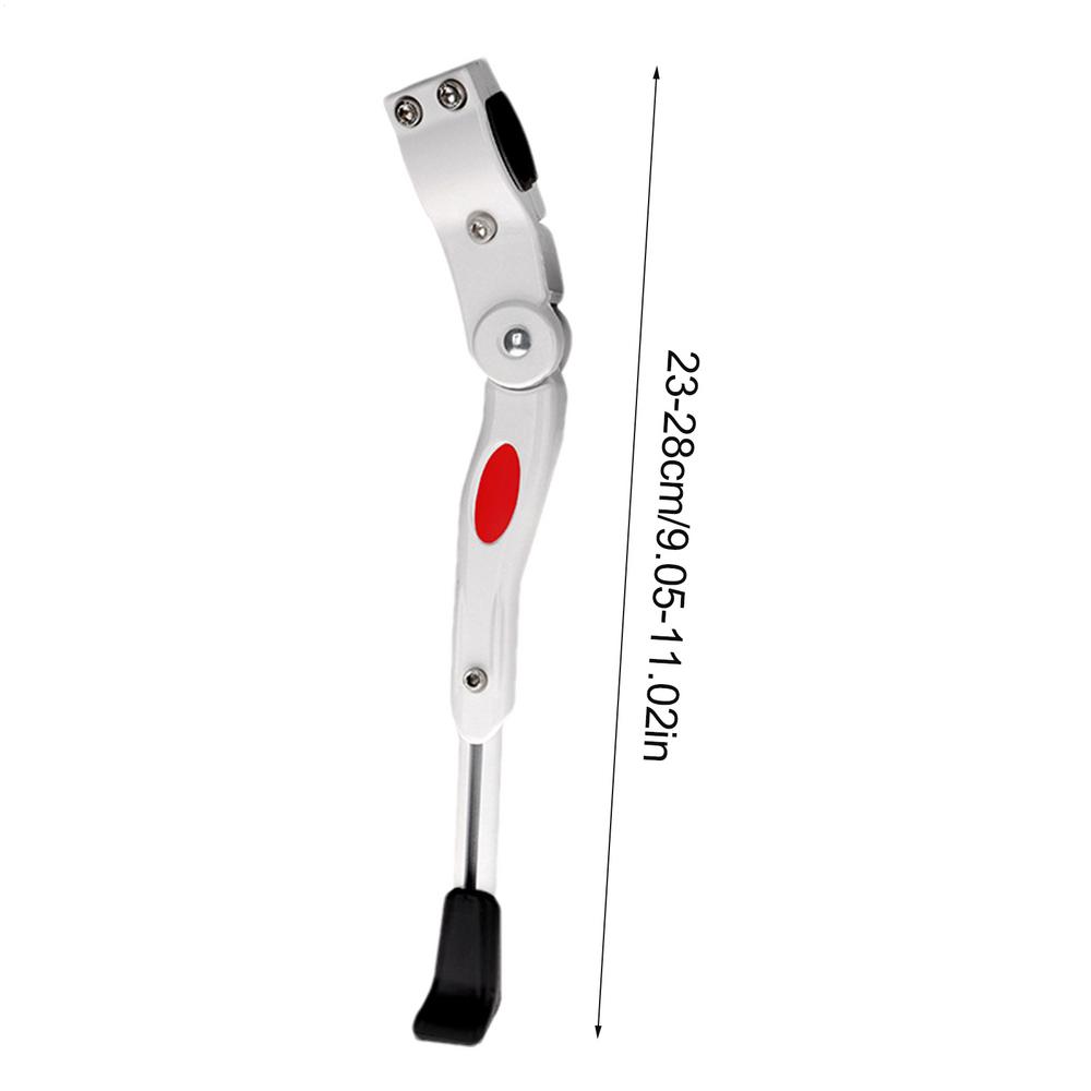 Bicycles Side Kickstand Bicycles Center Mount Riding Stand Aluminum Alloy Cycling Bracket Non-Slip Foot For Mountain Bike