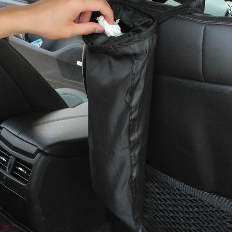 1PC Car Garbage Storage Hanging Bag Car Mounted Environmental Protection Garbage Bag Seat Back Storage Hanging Bag