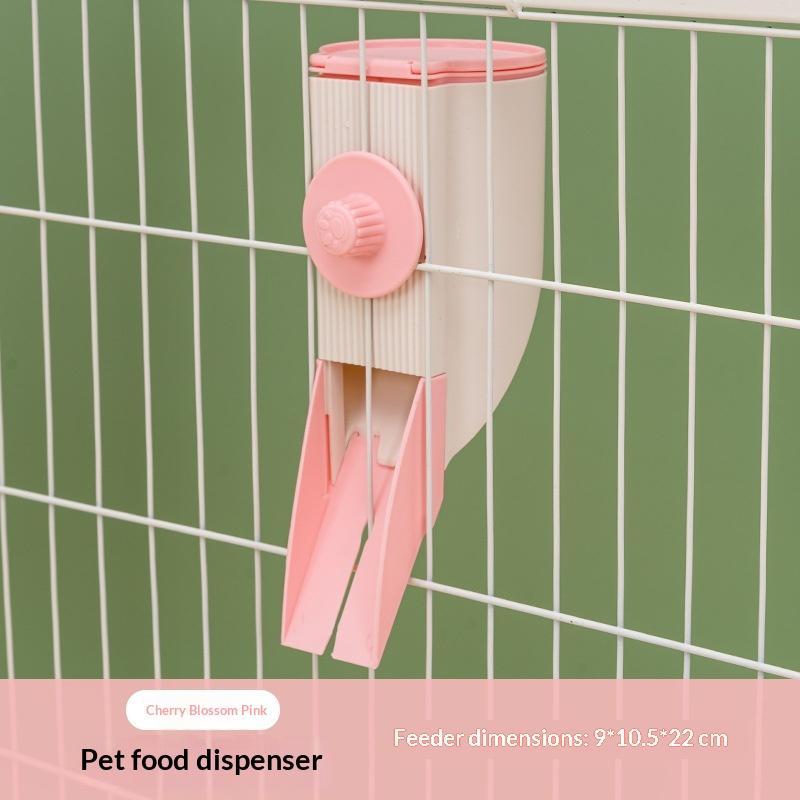 500Ml Pet Chinchilla Hanging Feeding Waterer Easy Install Pigeon Rabbit Small Animal Automatic Feeding Water Bowl Pet Products
