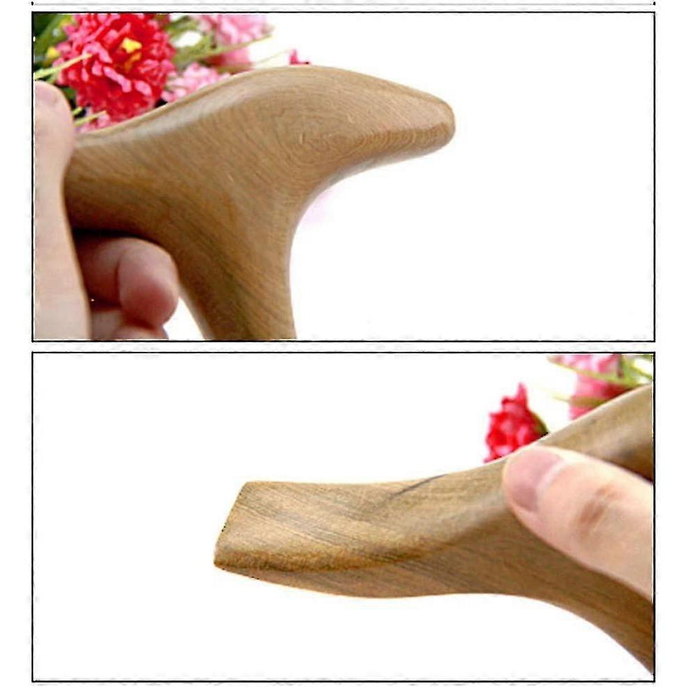 Trigger Point Massage Wooden Hand Massager Gua Sha Board For Spa Acupuncture Massage