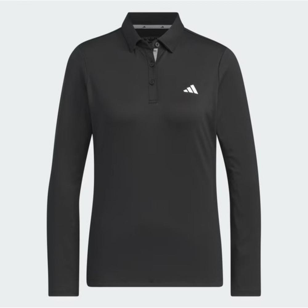 Adidas Golf 24 YearS Fw Women S T ShirT Long Sleeve Polo ShirT iS4789 Black