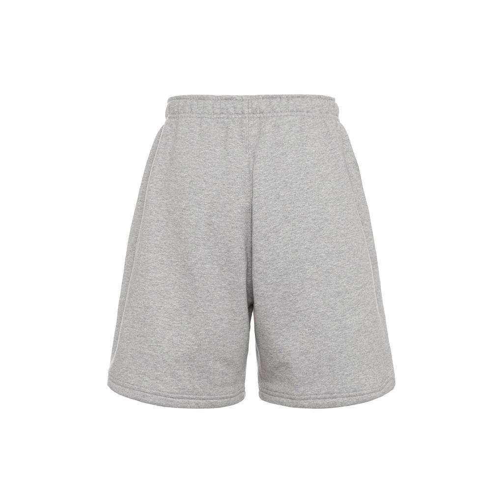 Nike Solid Color Logo Straight-Leg Casual Shorts Unisex Bottoms Grey DV3056-063