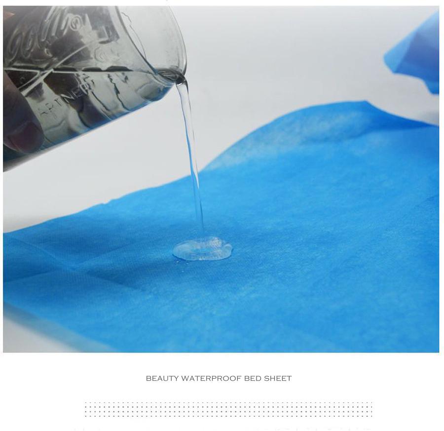 WOSTAR Disposable Waterproof Bed Sheet Thicken Non-woven Fabric Beauty Salon Massage Table Bed Cover Savannah Stretcher Paper