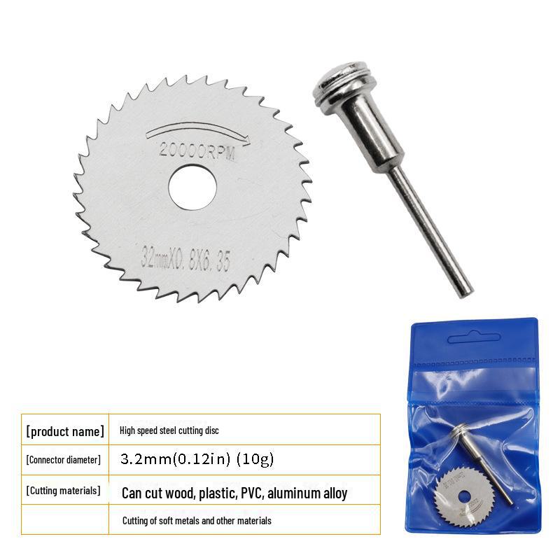 High-Speed Steel Mini Saw Blade for Wood, Plastic, PVC, and Acrylic Cutting
