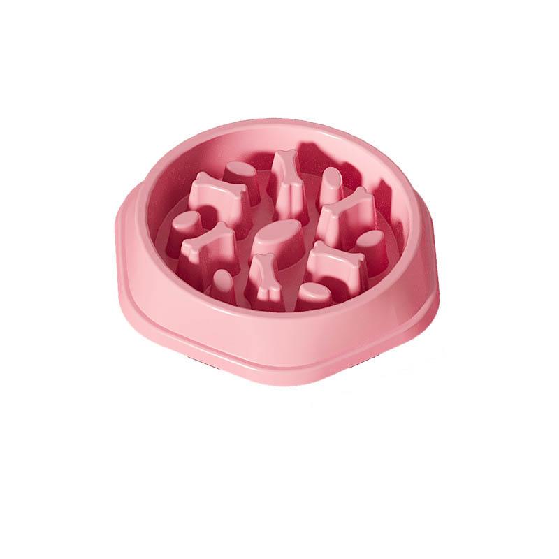 Dog Slow Food Bowl Dog Bowl Dog Bowl Anti-slip Anti-choking Anti-vomiting Pet Feeding Bowl Small Dog Food Bowl Cat Bowl