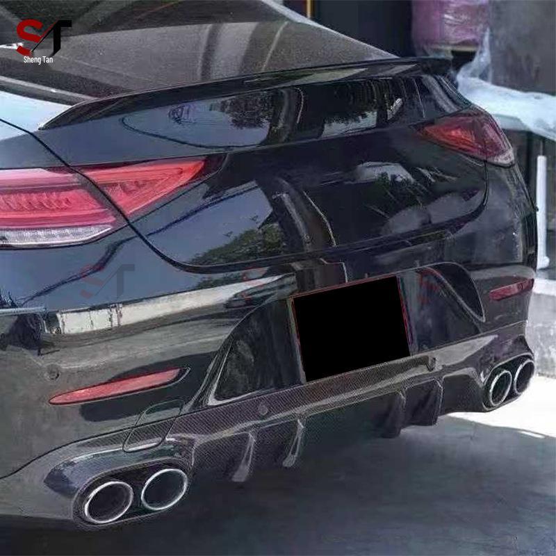 Mercedes CLS-Class C257 Carbon Fiber Rear Diffuser Spoiler