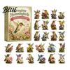 Holiday Party Favors with Bird 24-Day Acrylic Advent Calendar 2026 Hummingbird Ornament Set Figure Christmas
