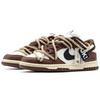 Nike Dunk Low Antiscivolo Resistenti all'Abrasione Scarpe da Skateboard Basse Donna Bianco Ambra DD1503-124(Team57-)