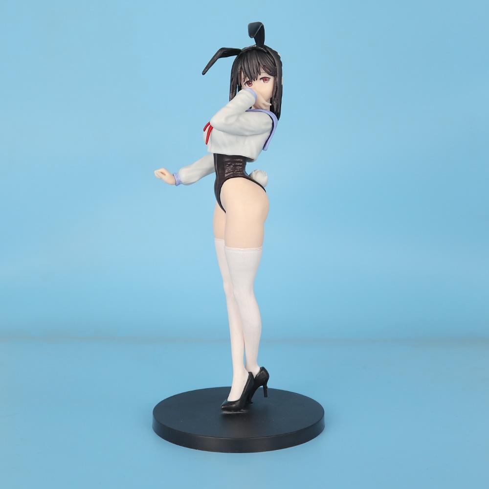 

Anime Sailor Suit Model Rabbit Girl Figure PVC Toy Desktop Decoration Gift