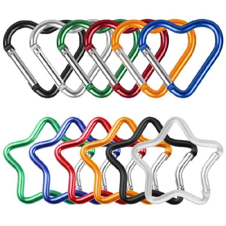 12lots Large Strong Carabiner Small Carabiner Keychains Pack Carabiners Clip for Secure Attachments 1