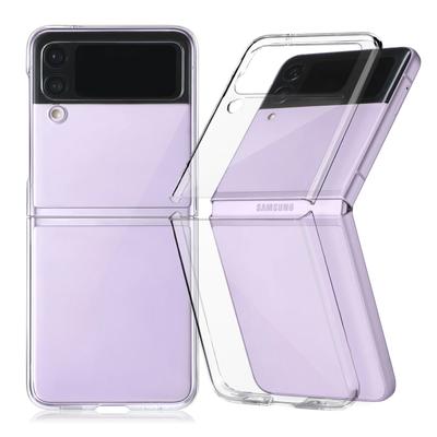 Clear Ultra Thin PC Case for Samsung Galaxy Z Flip 8 4 7 6 5 5G Flip7 FE Flip8 Flip4 Flip5 Flip6 Flip3 Flip 3 2 Anti-Knock Bag