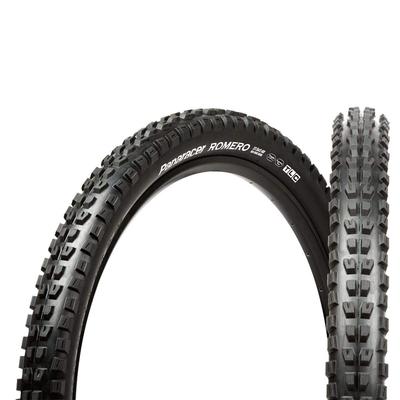 Panaracer Romero ZF6526TC-RMR-B Tubeless Compatible Tire [27.5 X 2.60] Black/Black Anti-Flat Plus (for Mountain Bikes)