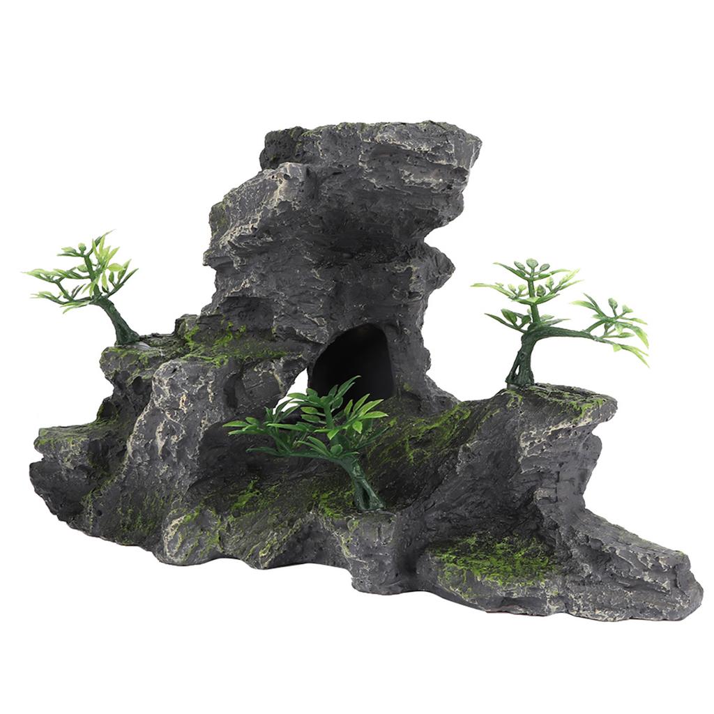 Simulation Resin Rockery Shape Fish Tank Aquarium Ornaments Decor