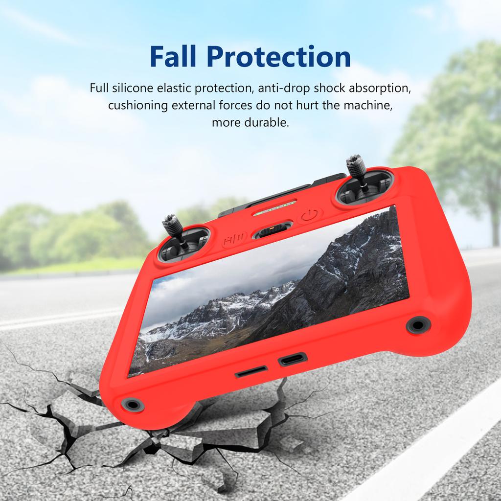 Silicone Protective Cover For RC/RC 2 Remote Control Screen Dust Case For DJI Flip/Neo/Air 3S/Mini 3 Pro/Mavic 4 Pro/Mini 4 Pro