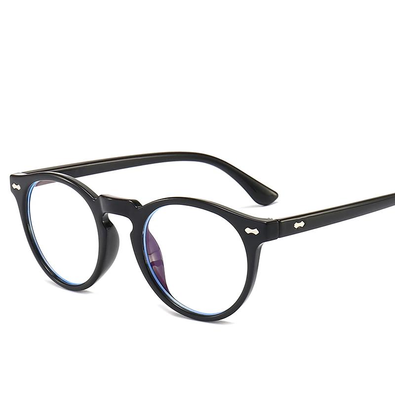 0 -0.5 -0.75 To -6 Tea Lens Oval Polarized Myopia Sunglasses Men Women Plastic Rivet Frame Minus Degree Prescription Sun Glasses