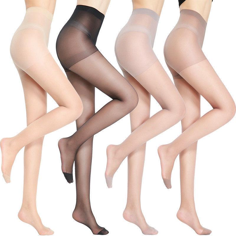 

Тонкие шелковые колготки Butterfly Crotch - чулки женские, устойчивые к зацепкам Gray