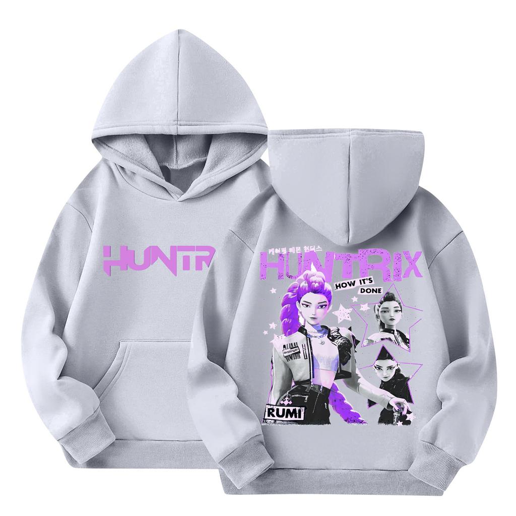 Women's Hooded Gradient Printed Long Sleeved Sweatshirt Loose Women's Sweatshirt  Sweatshirt