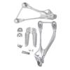 Motorcycle Rear Footrest Foot Pegs For KAWASAKI Ninja ZX6R 2005-2008 2007 2006 ZX636 2005-2006 Silver/Black/Matte Black