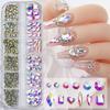 Nail Charms Multi Shapes Nail Rhinestones Charms Nail Gems Nail Art Decorations