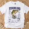 Funny Fishing Dad Shirt - Retro Sports & Fitness Gift - Sarcastic Fishing Dad Clothing