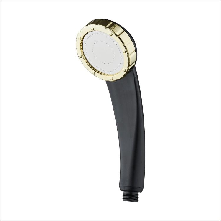 Modern ABS Plastic White Rainfall Shower Head with Free Spare Parts Water Saving Bathroom Accessories