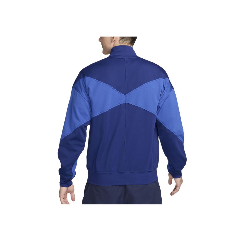 Nike Croatia Academy Pro Loose Fit Color Block Long Sleeve Quick Dry Jacket Men Jackets Deep-Royal-Blue FZ8588-455