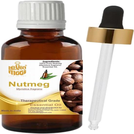 

Levenmooi Nutmeg (Myristica fragrans Houtt.) Pure & Natural Therapeutic Grade Essential Oil Glass 5 ml