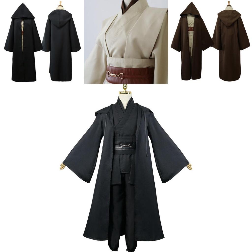 Star Wars Obi-wan Kenobi Jedi-Ritter Kostüm für Erwachsene mit exquisiter Verarbeitung