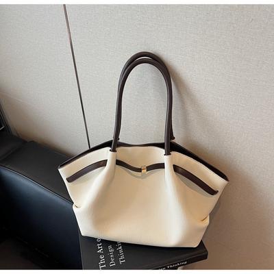 Large-capacity Bag Women's Autumn and Winter Versatile New Casual Pleated Shoulder Underarm Bag Commuter Tote Bag