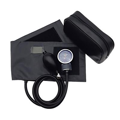 Kent Medico Upper Arm Aneroid Sphygmomanometer 500 with Illuminated Nylon Color Bladder and Pouch No. Scale, Cuff, Set, (Gray)