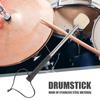 1Pc Stainless Steel Bass Drum Mallet Hanging Rope Instrument Sticks  Musical Instrument