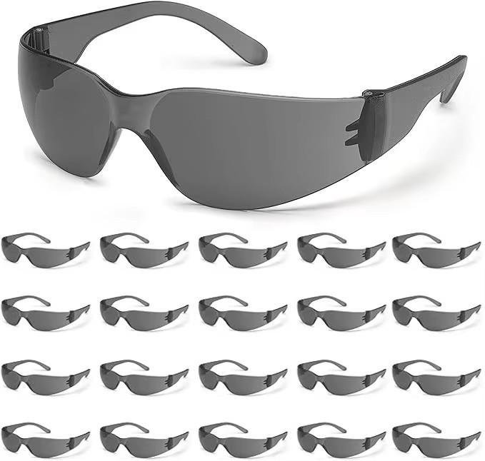 Clear Safety Glasses for Men Safety Goggles with Scratch Impact Resistant Meets Standard