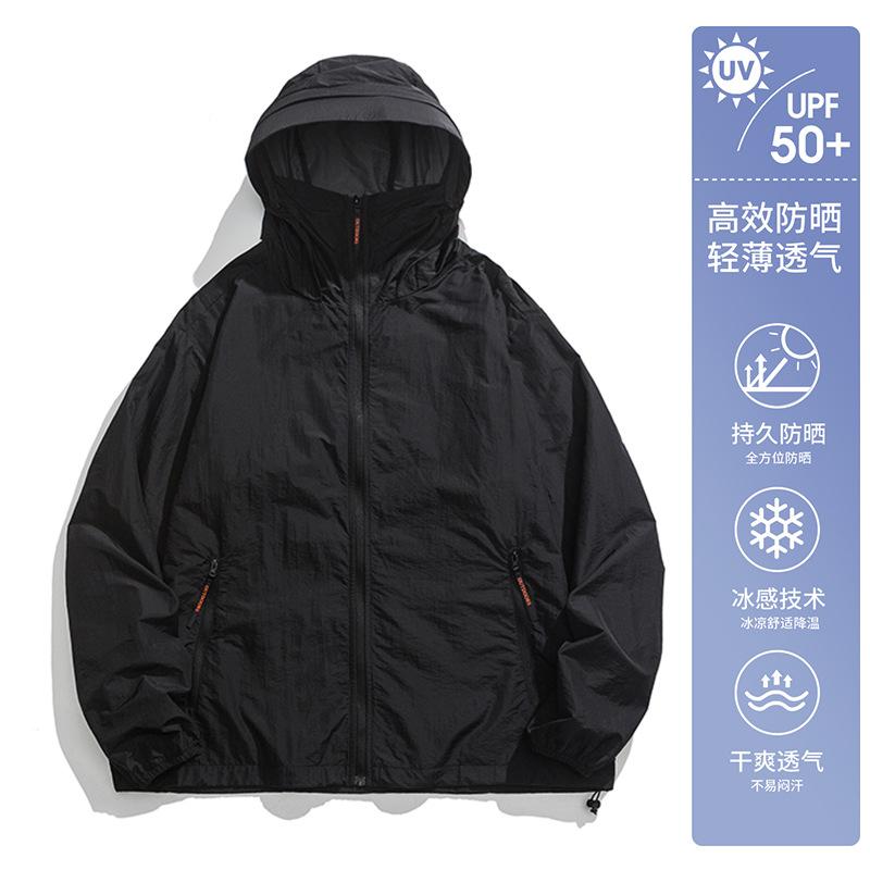 Sunscreen Clothing Women's Summer 1011 New Outdoor UV Protection Outdoor Sunscreen Clothing Thin Jacket Men's