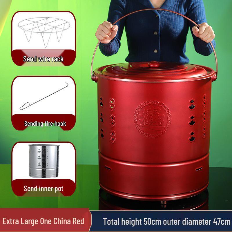 Incinerator Fire Bucket for Burning Paper and Incense