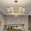 Lampadario di Cristallo Luce Soggiorno Moderno Semplice Atmosfera Camera da Letto Sala da Pranzo Luce Lampadario Soggiorno