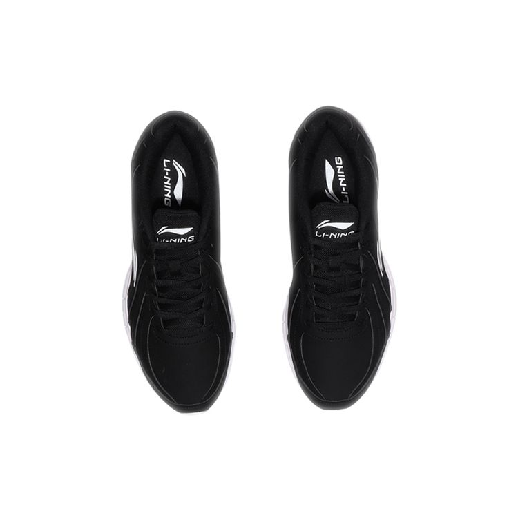 Li-Ning Lightweight Breathable Low-Top Running Shoes Men Sneaker Black ARBL037-9