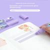 Thermal Label Correction Marker With Mini Box Cutter Cute, Thermal Paper Eraser, Privacy Information Coverage Fluid Liquid